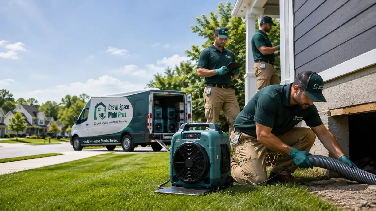 Crawl Space Mold Removal in Graytown, OH